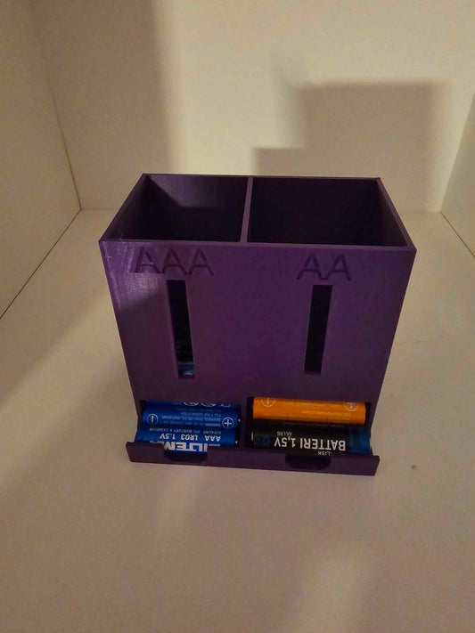 Dispenserboks til batterier