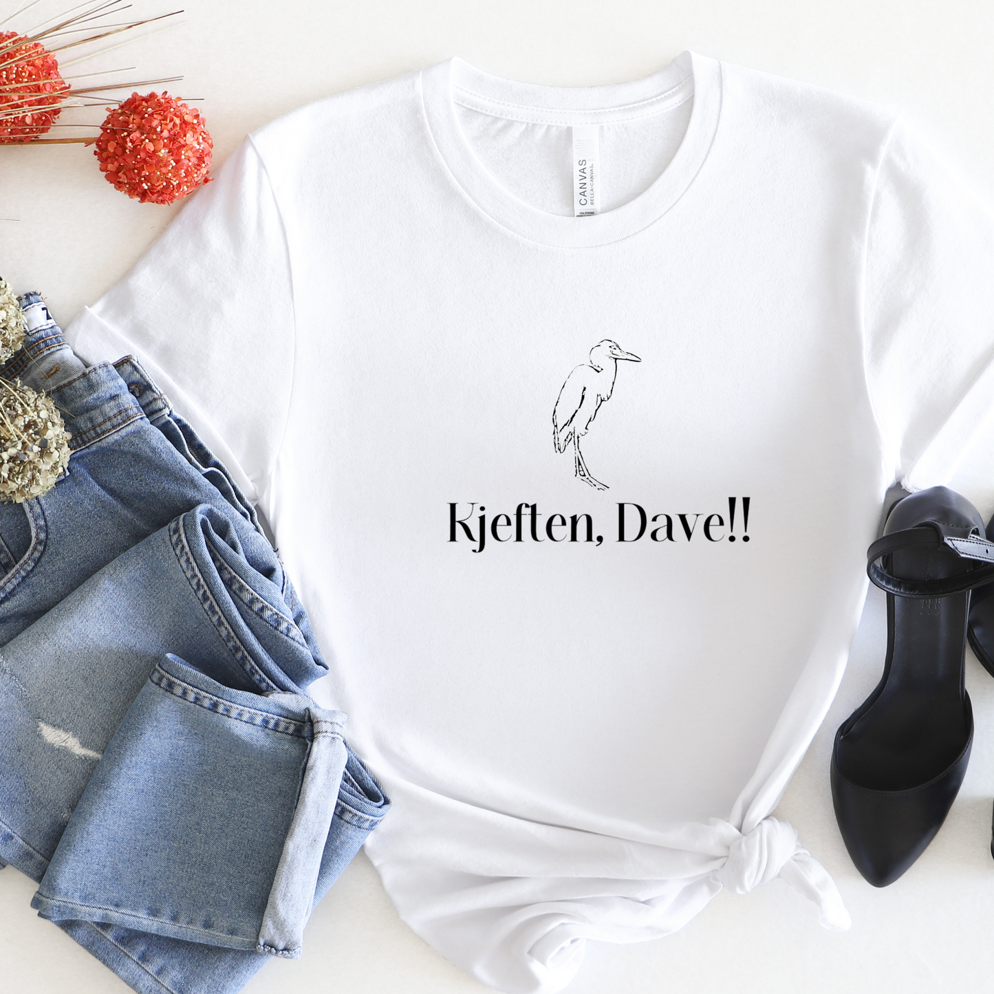 Kjeften, Dave T-skjorte