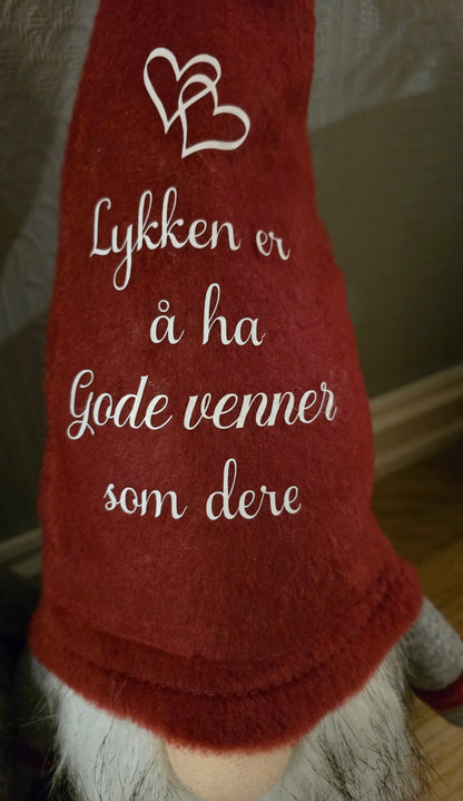 Gnomnisse med tekst på lua