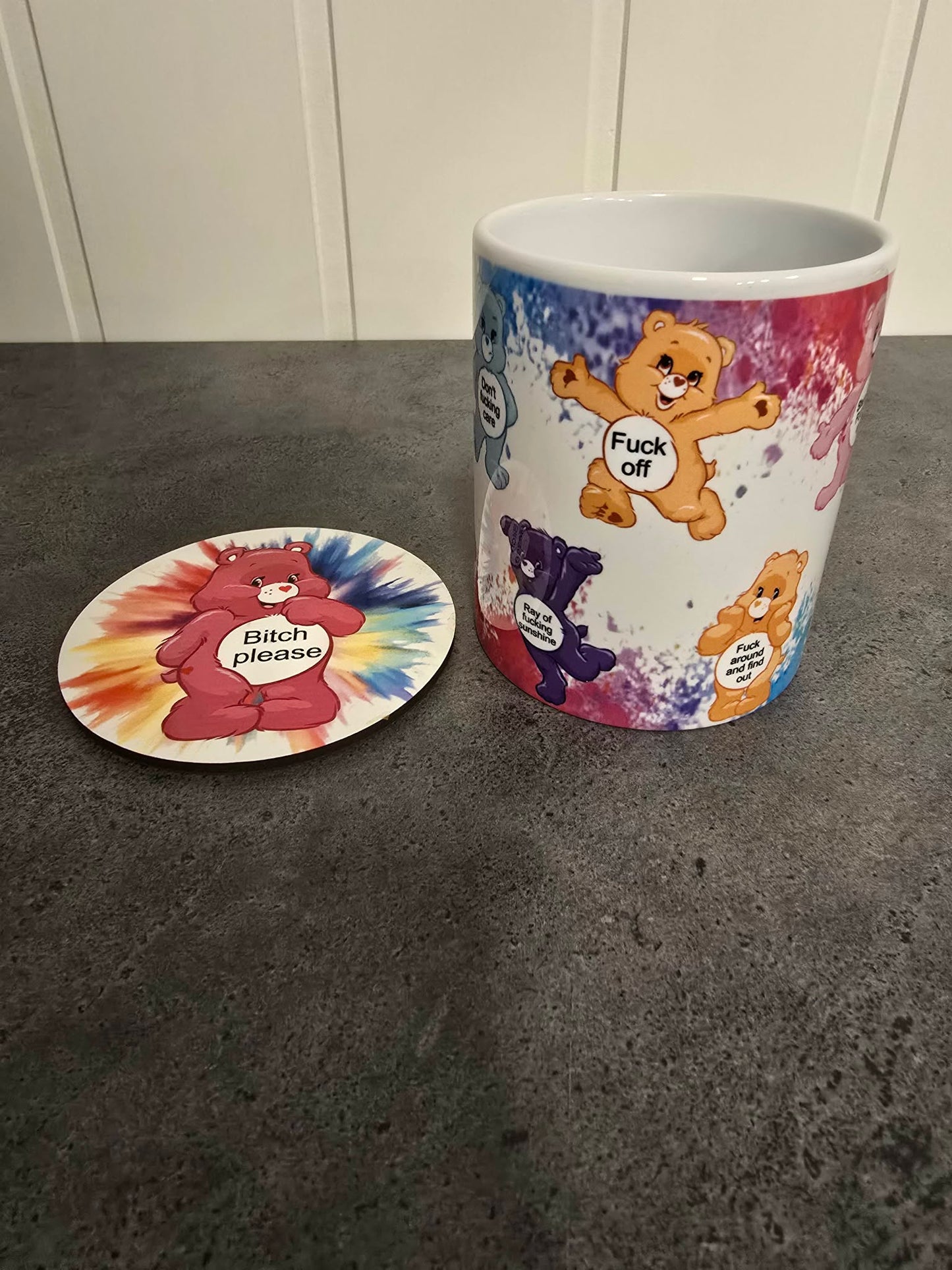 Kopp med Coaster