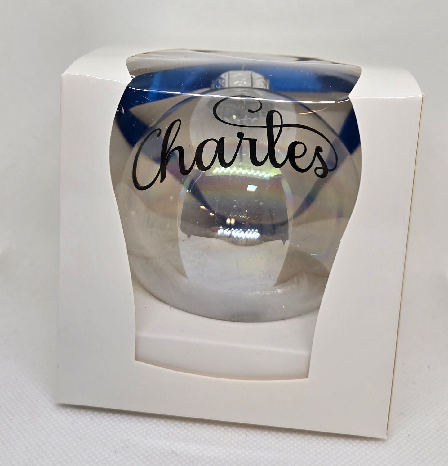 Gaveeske til runde glasskuler