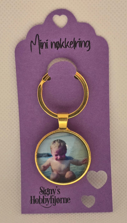 Nøkkelring med bilde