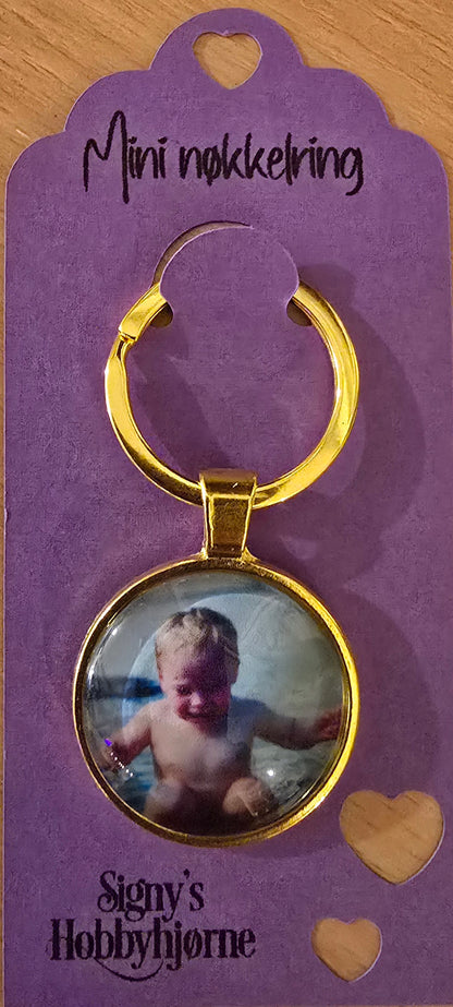 Nøkkelring med bilde